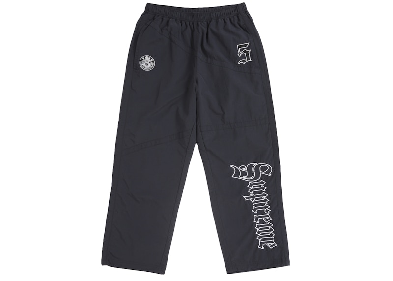 Supreme Old English Track Pant Black