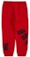 Buy シュプリーム古英語ラップスウェットパンツ (赤)