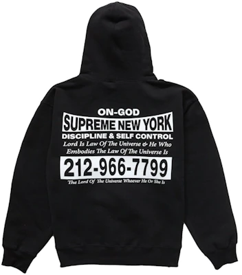 Supreme On God 連帽衫 黑色 Buy Supreme On God 連帽衫 黑色
