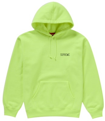 Supreme On God Hooded Sweatshirt Bright Yellow Buy Supreme On God Hooded Sweatshirt Bright Yellow