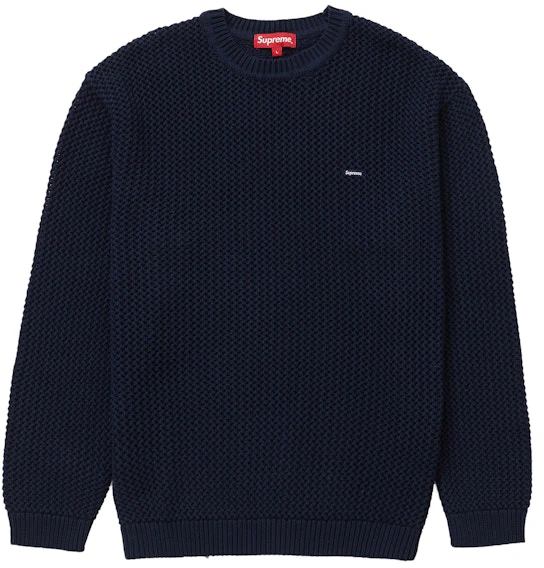 supreme-open-knit-small-box-sweater-navy