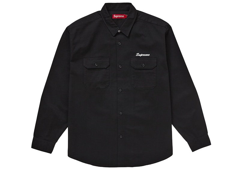 Buy Supreme Our Lady Work Shirt Black