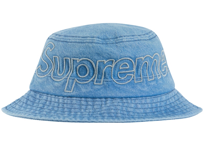 Order 슈프림 아웃라인 크러셔 데님  
