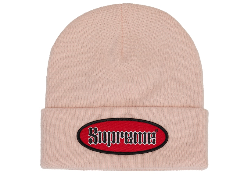 Buy シュプリーム オーバルパッチ ビーニー (SS22) ピンク
