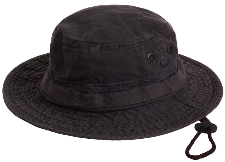 supreme-overdyed-camo-boonie-black