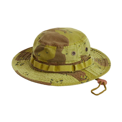 Supreme Overdyed Camo Boonie Green