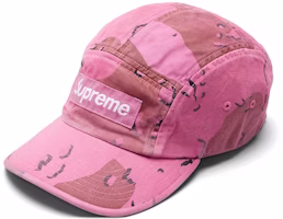 Supreme Overdyed Camo Camp Cap Pink Supreme Overdyed Camo Camp Cap Pink
