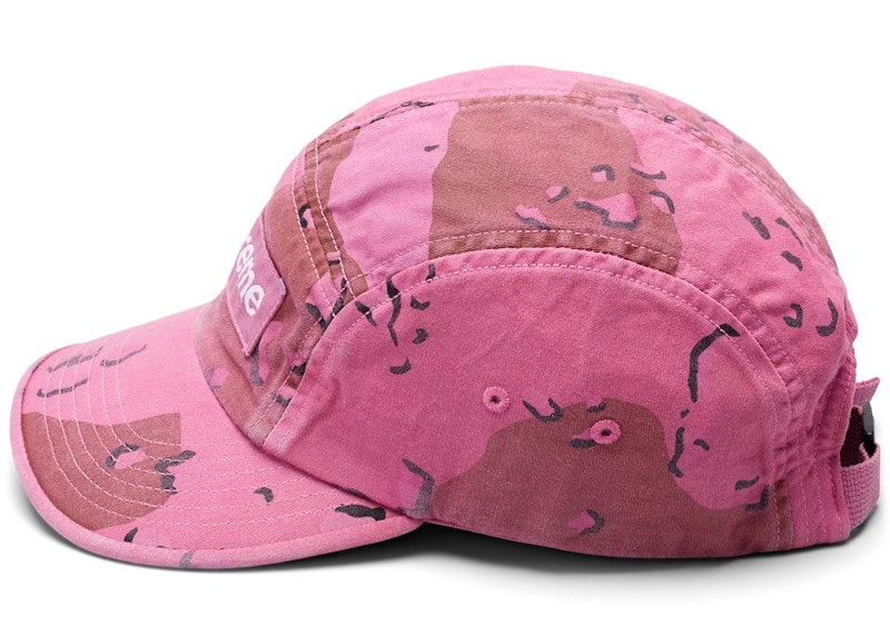 Supreme Overdyed Camo Camp Cap Pink 圖 2