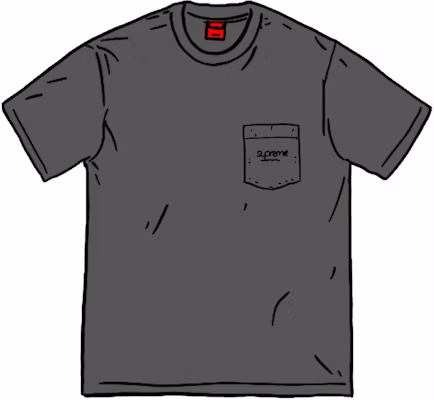 Supreme Camiseta Negra Overdyed con Bolsillo (SS20) Buy Supreme Camiseta Negra Overdyed con Bolsillo (SS20)