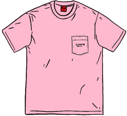 Supreme Overdyed Pocket Tee (SS20) Pink Buy Supreme Overdyed Pocket Tee (SS20) Pink