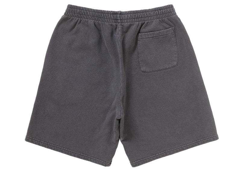 Supreme Overdyed Small Box Sweatshort Charcoal 圖 2