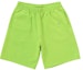 Buy Supreme Overdyed Small Box Sweatshort Lime