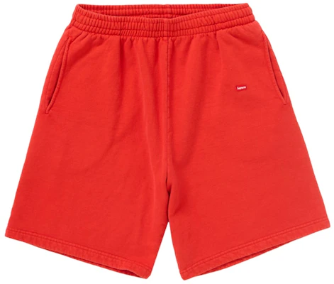 Supreme 過染小盒標短褲 紅色 Buy Supreme 過染小盒標短褲 紅色