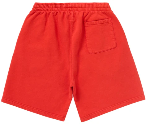 Supreme 過染小盒標短褲 紅色 Order Supreme 過染小盒標短褲 紅色