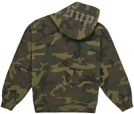 Supreme Overdyed Studded Hooded Sweatshirt Woodland Camo Order Supreme Overdyed Studded Hooded Sweatshirt Woodland Camo