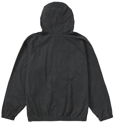 Supreme黑色过染斜纹连帽夹克 Order Supreme黑色过染斜纹连帽夹克