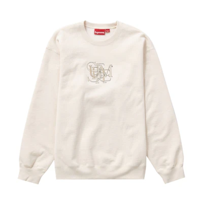 Supreme Overlap Crewneck Natural