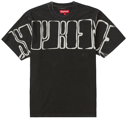 Supreme Overprint Knockout S/S Top Black Buy Supreme Overprint Knockout S/S Top Black