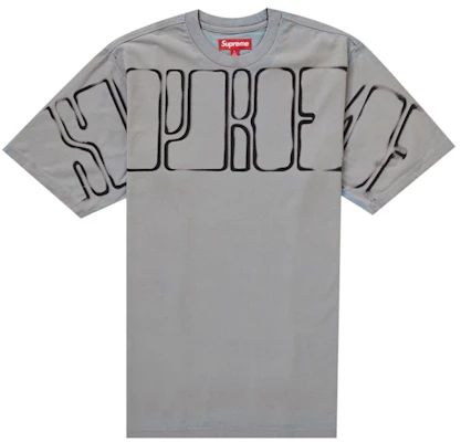 Supreme 印花击倒短袖上衣 石板色 Buy Supreme 印花击倒短袖上衣 石板色