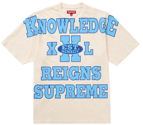 Supreme Overprint Knowledge S/S Top Stone Baju T-Shirt Buy Supreme Overprint Knowledge S/S Top Stone Baju T-Shirt