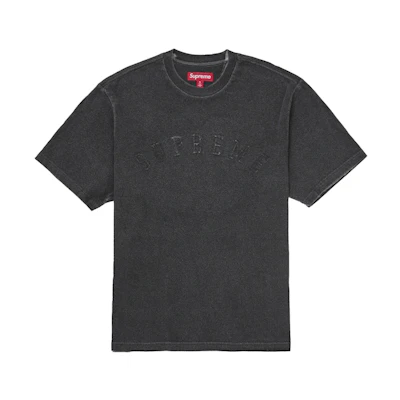 Supreme Overprint S/S Top Black