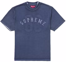 Supreme Overprint S/S Top Navy Supreme Overprint S/S Top Navy
