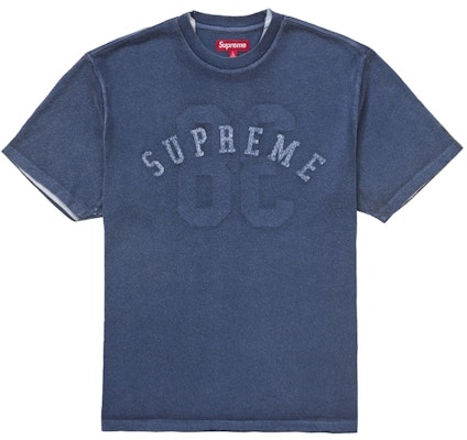 Supreme Overprint S/S Top Navy Biru. Buy Supreme Overprint S/S Top Navy Biru.