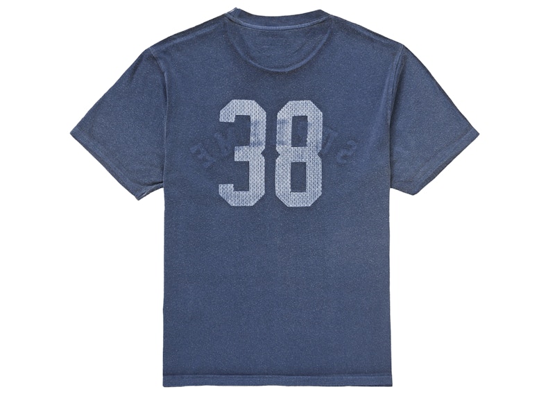 Supreme Overprint S/S Top Navy 圖 2