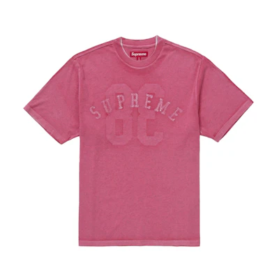 Supreme Overprint S/S Top Pink