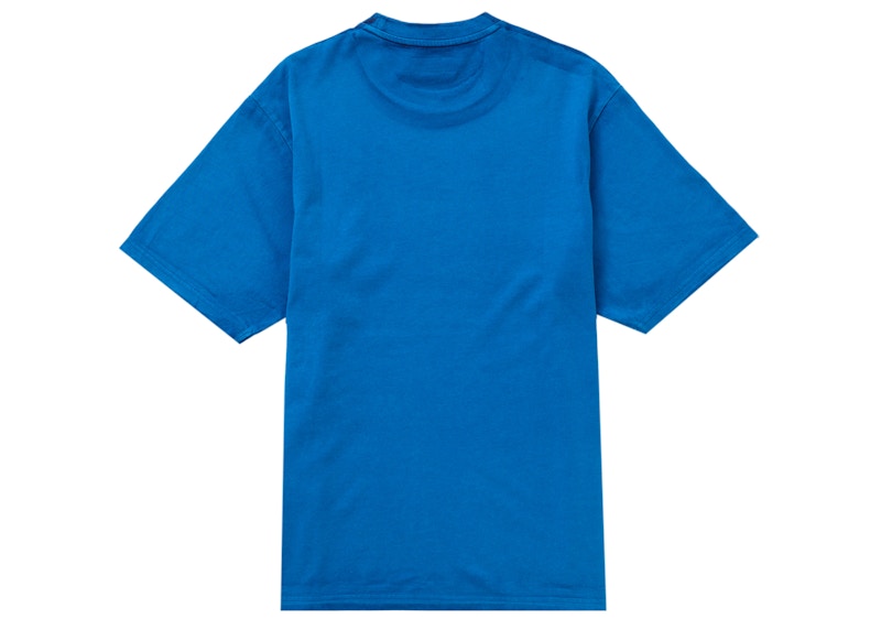Supreme Overprint Small Box S/S Top Blue 圖 2