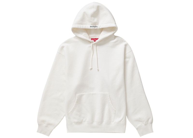 Supreme Paint Hooded Sweatshirt White 圖 2