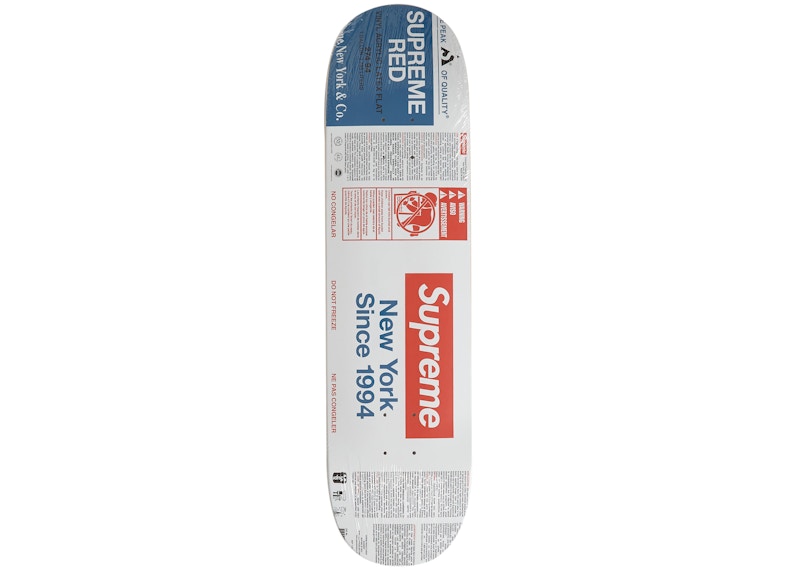 Buy Supreme Tabla de Skate Pintada 'Blanca'
