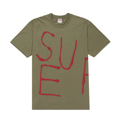 Supreme Painted Tee (SS25) Olive