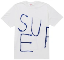 Supreme Painted Tee White Supreme Painted Tee White