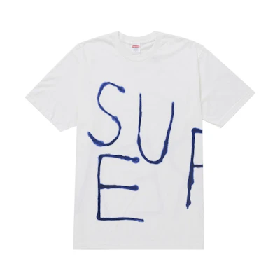 Supreme Painted Tee White