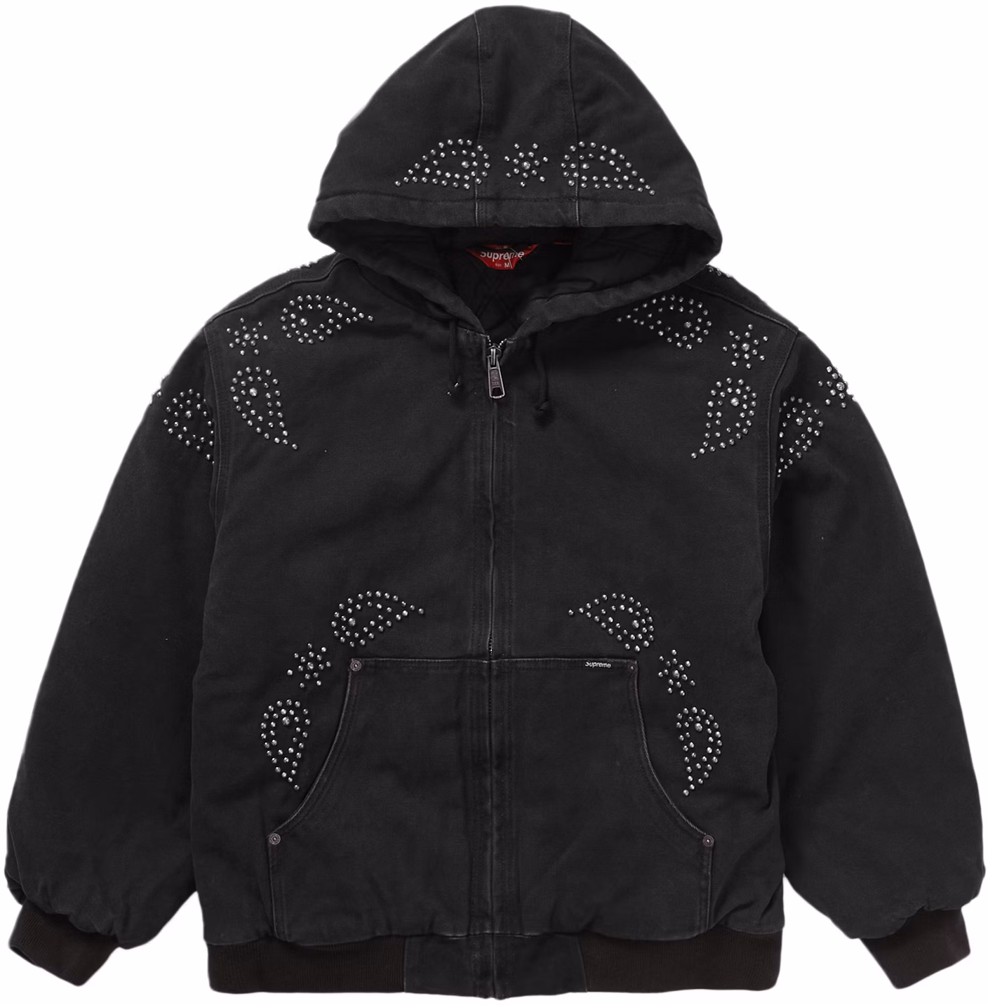 Studded hoodie supreme sales