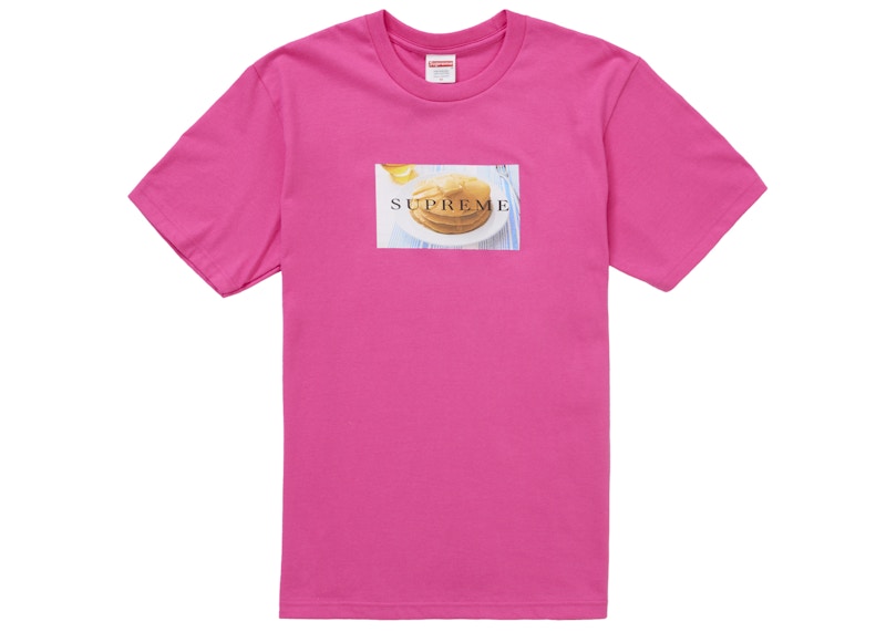 Supreme Pancakes Tee Fuchsia
