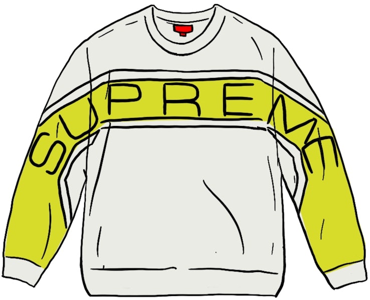 supreme-paneled-crewneck-ss-21-white