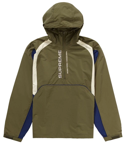 supreme-paneled-half-zip-pullover-olive