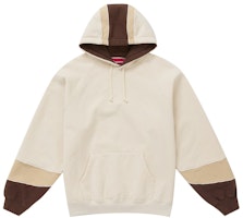 Supreme Paneled Hooded Sweatshirt (SS25) Natural Supreme Paneled Hooded Sweatshirt (SS25) Natural