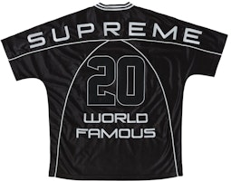 Supreme Jersey Panelado Negro Order Supreme Jersey Panelado Negro