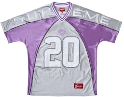 Supreme Paneled Jersey Silver Supreme Paneled Jersey Silver