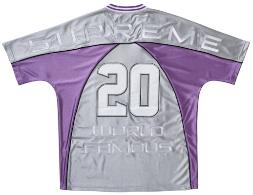 Supreme Paneled Jersey Silver Order Supreme Paneled Jersey Silver