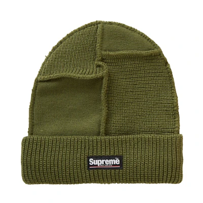 Supreme Paneled Seam Beanie Olive