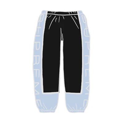 Supreme Paneled Sweatpant (SS21) Black
