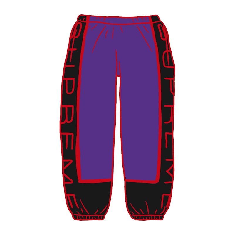 Supreme Paneled Sweatpant (SS21) Purple