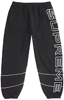 Supreme Paneled Sweatpant Black