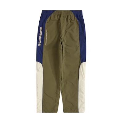 Supreme Paneled Track Pant (FW22) Olive