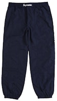 Supreme Paneled Warm Up Pant Navy Supreme Paneled Warm Up Pant Navy