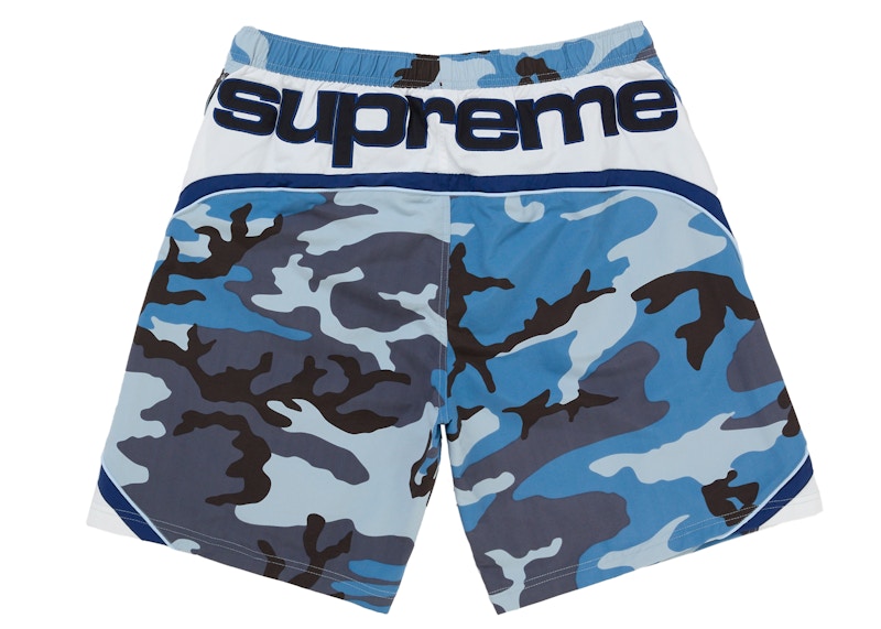 Order Supreme Celana Pendek Panel Biru Camo